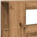 Miniatyrbilde 10 av 11: vidaXL Sengegavl med LED artisan eik 100x18,5x103,5 cm konstruert tre