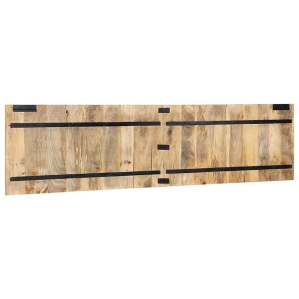 vidaXL Hodegavl 200 cm grovt heltre mangotre