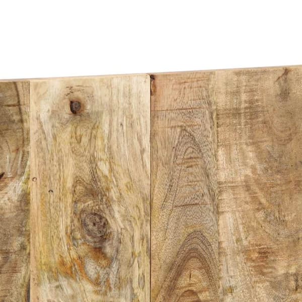 vidaXL Hodegavl 200 cm grovt heltre mangotre