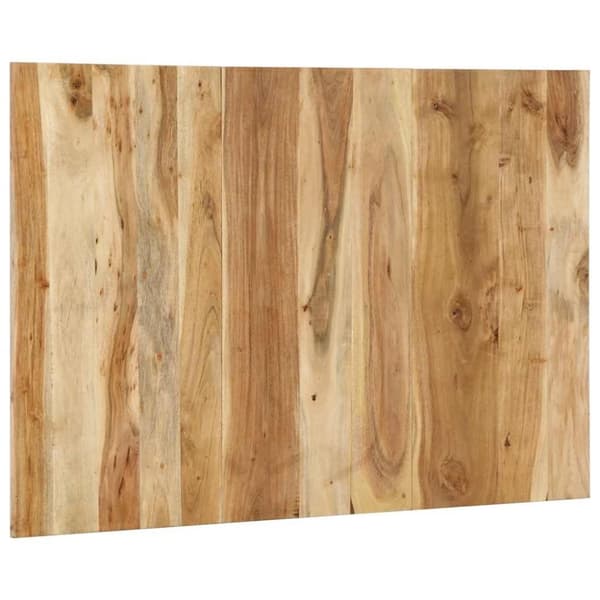 vidaXL Sänggavel 120 cm massivt trä akacia