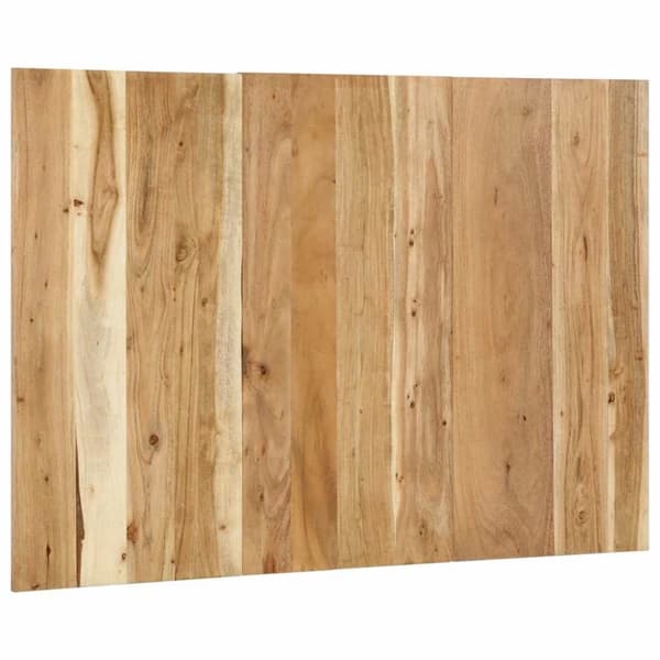 vidaXL Sänggavel 120 cm massivt trä akacia