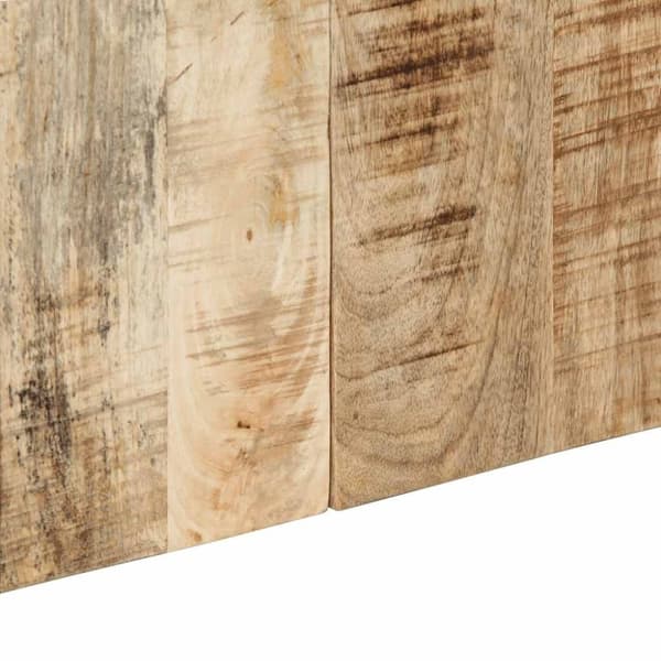 vidaXL Hodegavl 120 cm grovt heltre mangotre