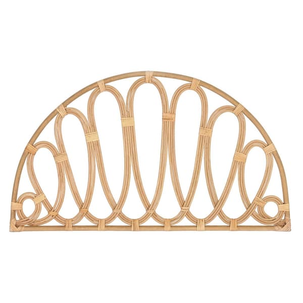 Sänggavel Home ESPRIT Bambu Rattan 104 x 2 x 58,5 cm