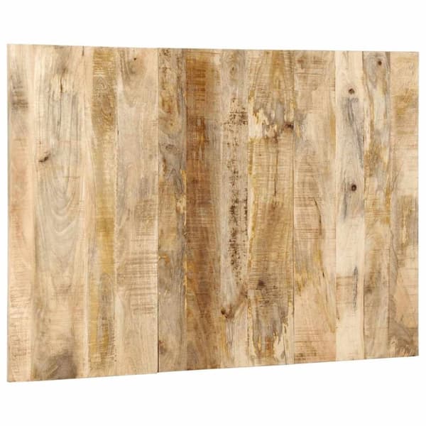 vidaXL Sängynpääty 120 cm Massiivipuuta mango