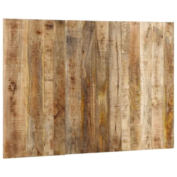 vidaXL Sängynpääty 120 cm Massiivipuuta mango