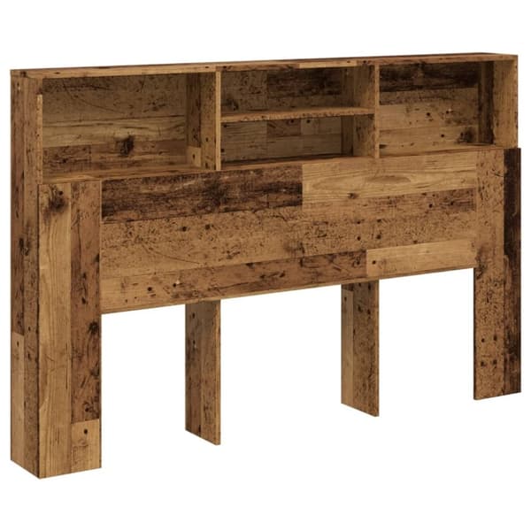 vidaXL Päätylevykaappi vanha puu 160x19x103,5 cm tekninen puu