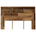 Pikkukuva 5 / 11: vidaXL Päätylevykaappi vanha puu 160x19x103,5 cm tekninen puu