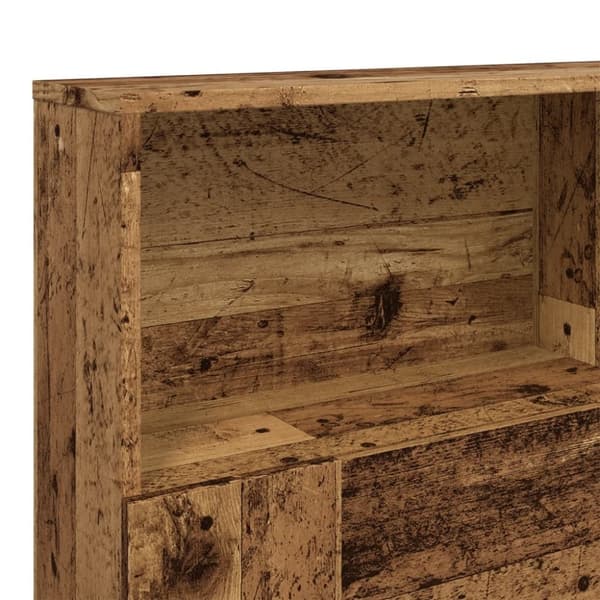 vidaXL Päätylevykaappi vanha puu 160x19x103,5 cm tekninen puu