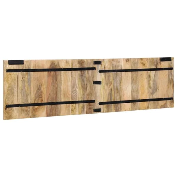 vidaXL Sängynpääty 180 cm Massiivipuuta mango