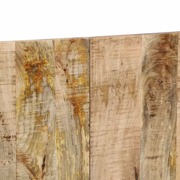 vidaXL Sängynpääty 180 cm Massiivipuuta mango