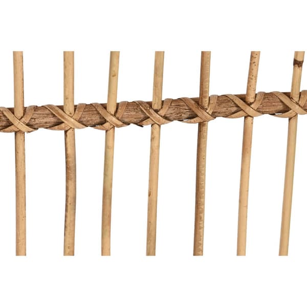 Sänggavel Home ESPRIT Brun Naturell Ljusbrun Bambu 160 x 3 x 115 cm