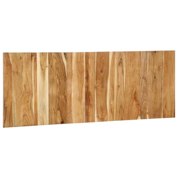 vidaXL Sänggavel 140 cm massivt trä akacia
