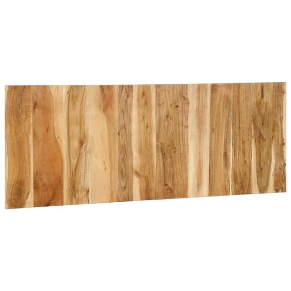 vidaXL Sänggavel 140 cm massivt trä akacia