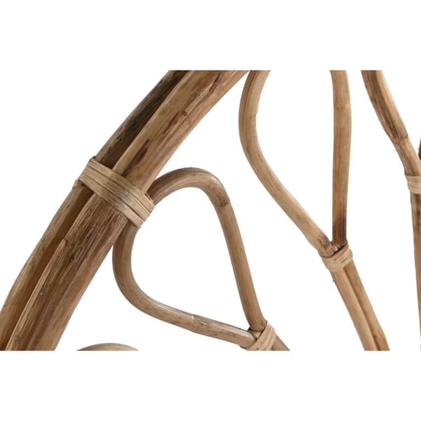 Päätylevy DKD Home Decor Luonnollinen Auringonkukka 100 x 4 x 90 cm 100 x 4 x 126 cm Bambu