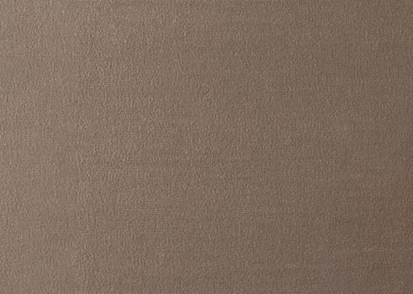 Sänggavel Klädd i Sammet Taupe L 140 cm - Tjocklek 10 cm stoppad - Designad sänggavel i massivt trä
