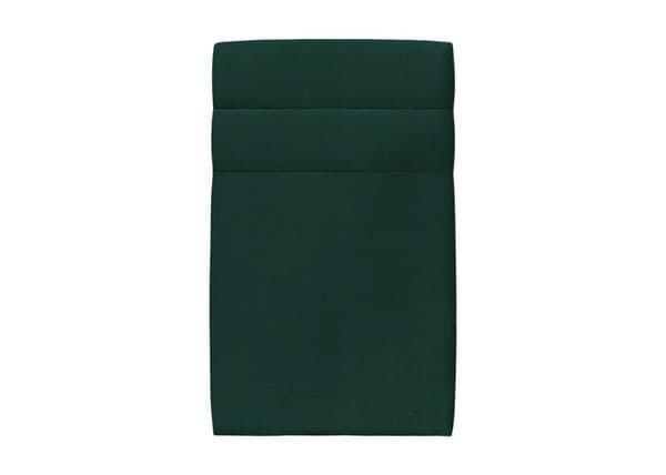 Sänggavel - Sammet - 90 cm - Massivt trä - Modern - Design - Grön