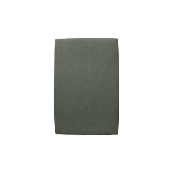 Sänggavel Klädd Tyg Grön L 90 cm - Djup 10 cm vadderad - Design sänggavel i massivt trä