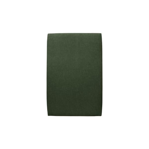 Sänggavel Klädd Tyg Grön L 90 cm - Djup 10 cm vadderad - Design sänggavel i massivt trä