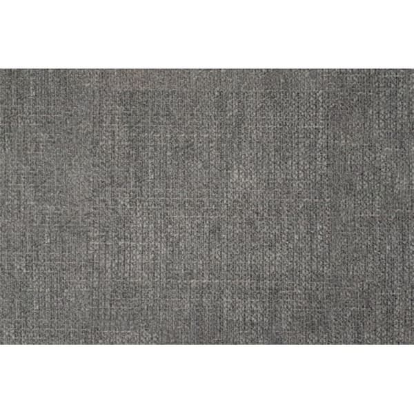 Huvudgavel Linjär Grått tyg Antrasit L 140 cm - Tjocklek 10 cm stoppad - Design huvugavel i massivt trä