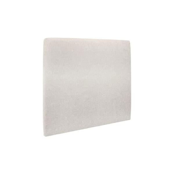 Sänggavel Klädd Ljusbeige Tyg L 180 cm - Tjocklek 10 cm stoppad - Sänggavel i design av massivt trä