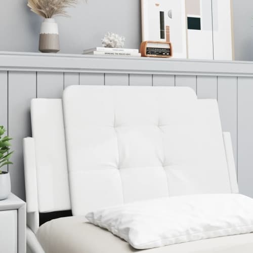 Dyna till huvudgavel vit 80 cm konstläder