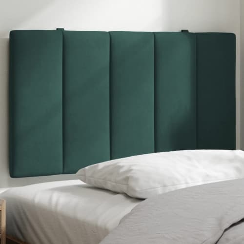 Dyna till huvudgavel mörkgrön 80 cm sammet