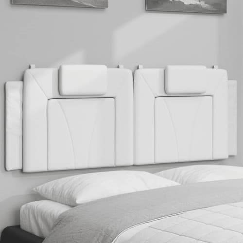 Dyna till huvudgavel vit 120 cm konstläder