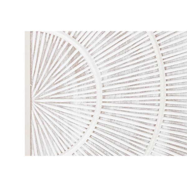 Päätylevy Home ESPRIT Valkoinen 180 x 3,5 x 90 cm