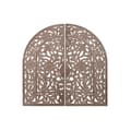 Miniatyrbillede 1 af 4: Sengegavl Home ESPRIT Natur 180 x 3,5 x 180 cm