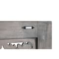 Miniatyrbilde 4 av 4: Senge gavl Home ESPRIT Mørke Grå 180 x 3,5 x 180 cm