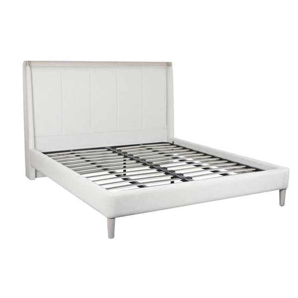 Sänky Home ESPRIT Vaaleanharmaa 196 x 223 x 135 cm
