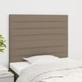 Miniatyrbild 1 av 2: Huvudgavlar 2 st taupe 90x5x78/88 cm tyg