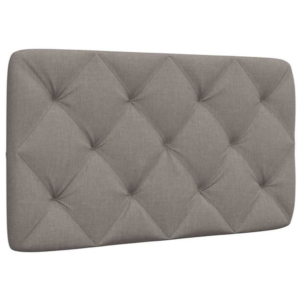 Dyna till huvudgavel taupe 90 cm tyg