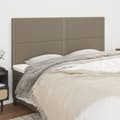 Miniatyrbild 1 av 2: Huvudgavlar 4 st taupe 80x5x78/88 cm tyg