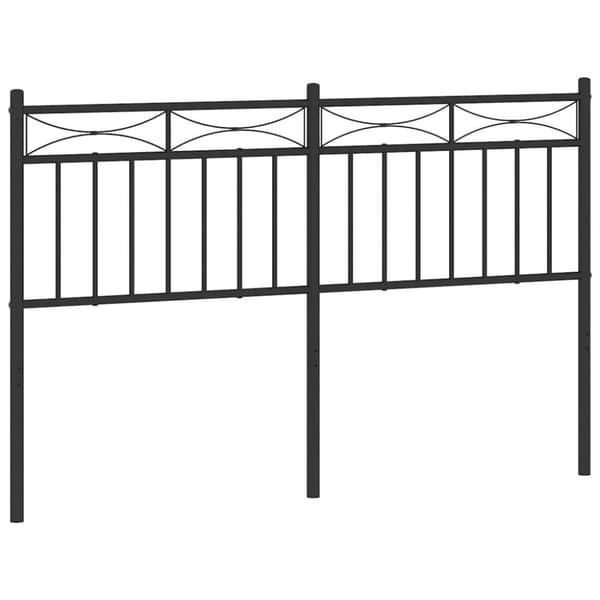Huvudgavel metall svart 135 cm