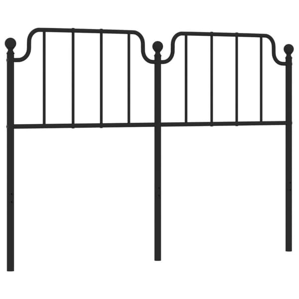 Huvudgavel metall svart 160 cm