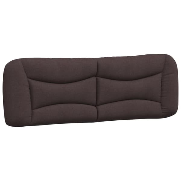 Dyna till huvudgavel mörkbrun 160 cm tyg