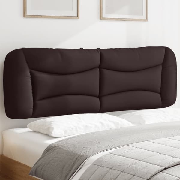 Dyna till huvudgavel mörkbrun 160 cm tyg