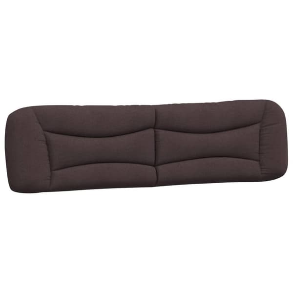 Dyna till huvudgavel mörkbrun 200 cm tyg