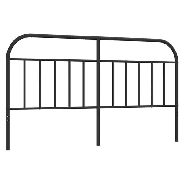 Huvudgavel metall svart 180 cm