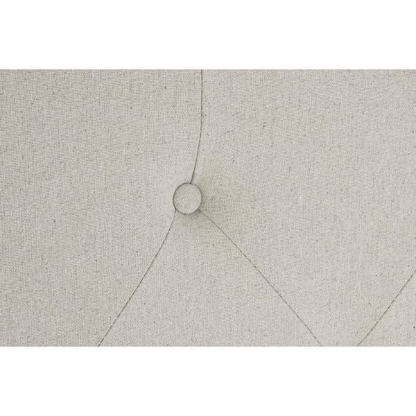 Päätylevy DKD Home Decor Beige Puu Ąžuolas 180 x 10 x 120 cm