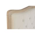 Miniatyrbild 2 av 3: Sänggavel DKD Home Decor Beige Gummiträ 160 x 10 x 120 cm