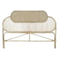 Miniatyrbillede 1 af 4: Sengegavl DKD Home Decor Brun Natur 180 x 4 x 90 cm