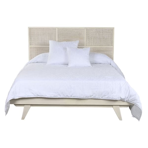 Seng Home ESPRIT Hvid 167 x 212 x 120 cm