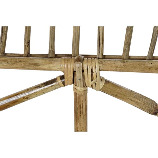 Sengegavl DKD Home Decor Natur Spanskrør 177 x 4 x 131 cm