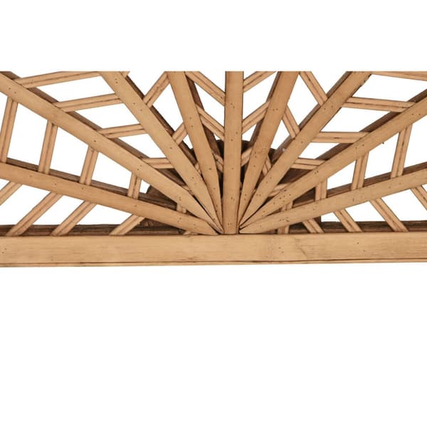 Sänggavel Home ESPRIT Naturell Ljusbrun Bambu 160 x 2,5 x 81 cm