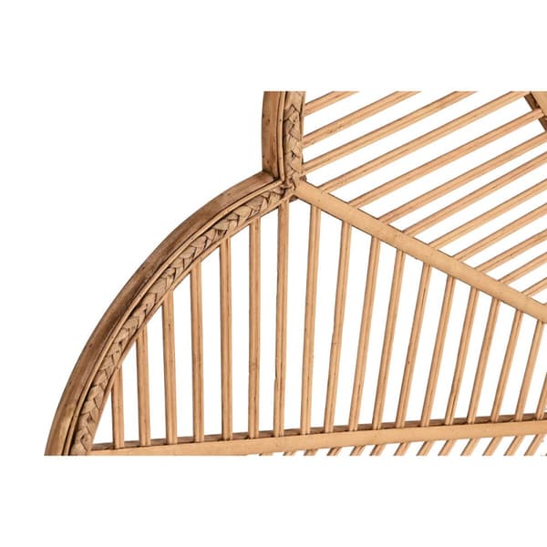 Sänggavel Home ESPRIT Naturell Ljusbrun Bambu 160 x 2,5 x 81 cm