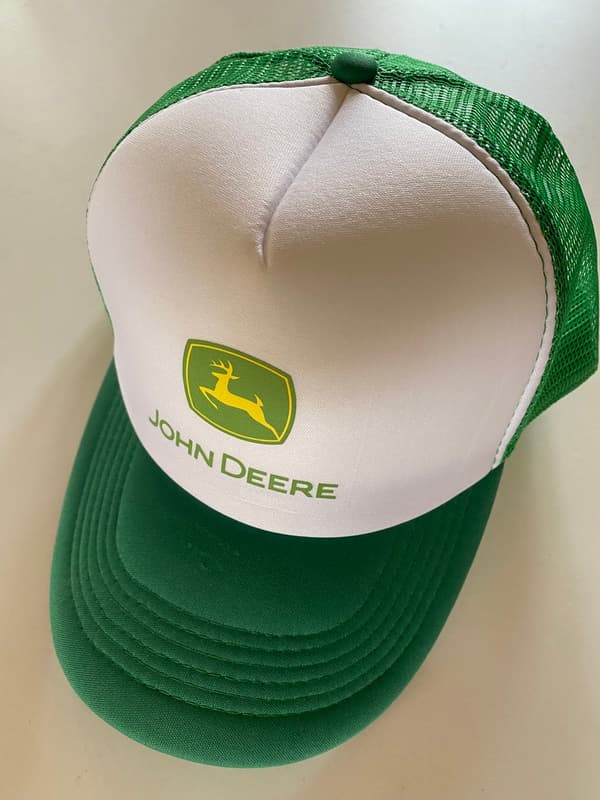 JOHN DEERE TRUCKERKEPS Snapback Vit