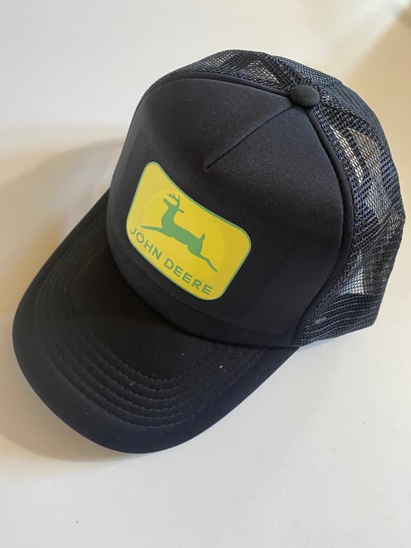 JOHN DEERE TRUCKERKEPS Snapback Svart