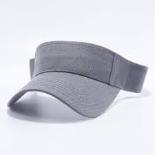 HALVA PRISET! Ljusgrå Solskärm Golfskärm Sunvisor